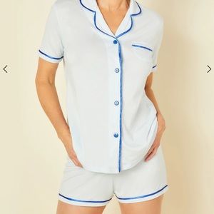 Brand new with tags light blue Cosabella pajama set